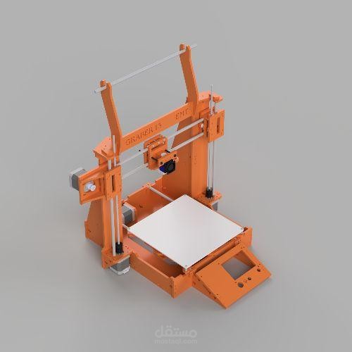 عمل تصميم لماكينة طباعة ثلاثية الأبعاد 3D Printer