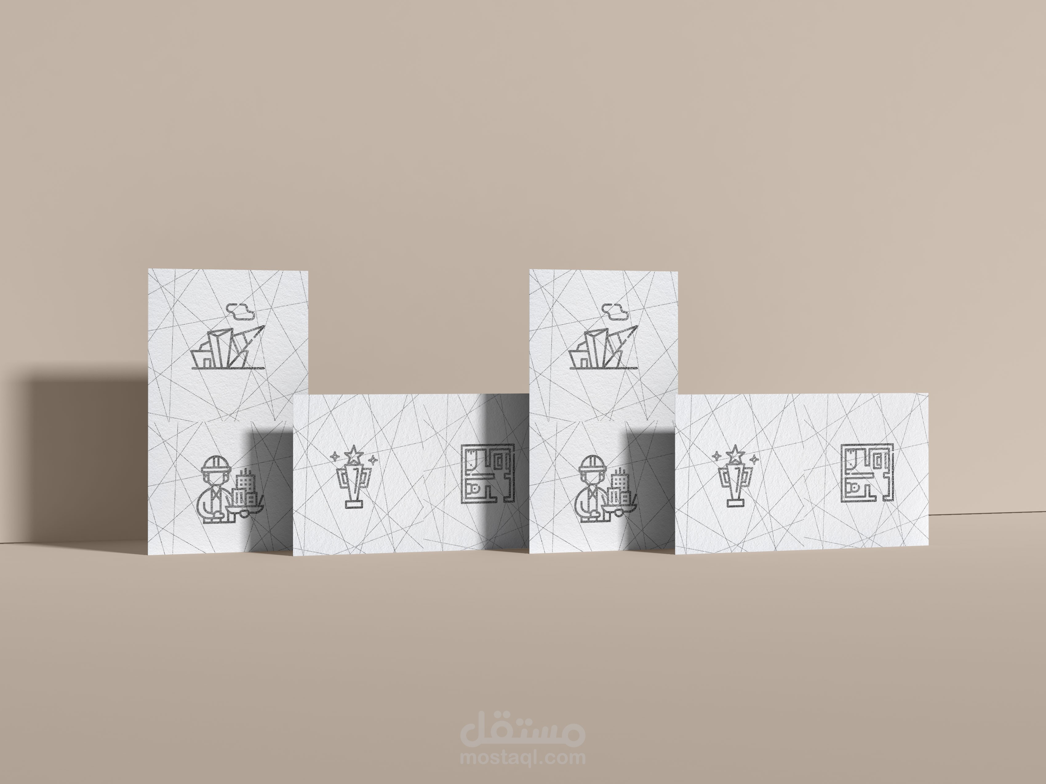 أيقونات مميزة لحساب هندسة معمارية