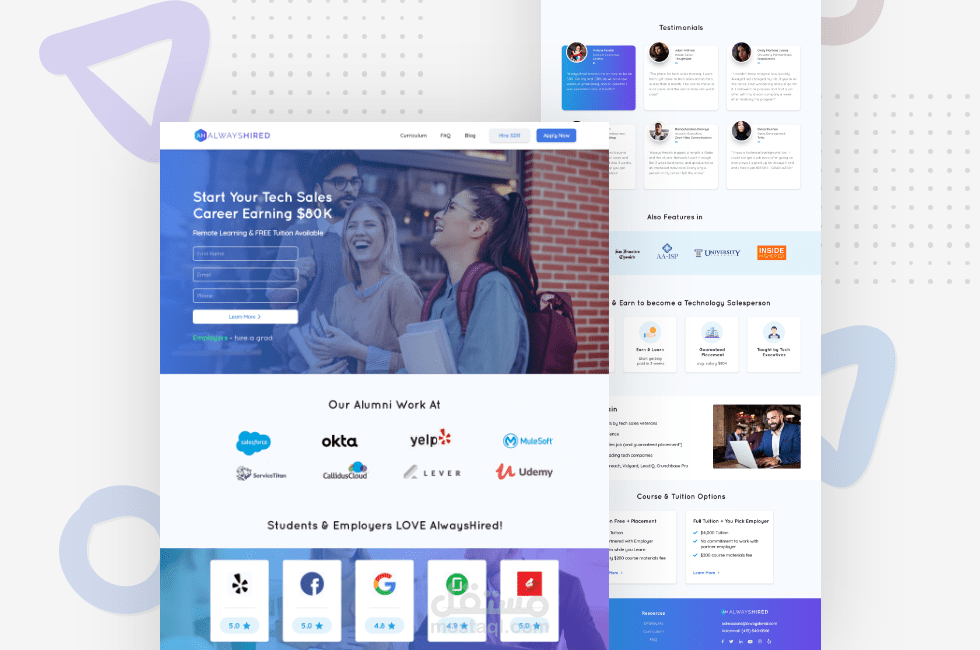 Website for business