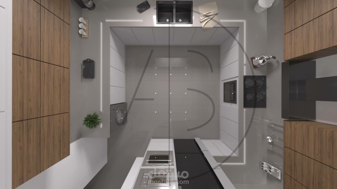 تصميم ثري دي لمطبخ
