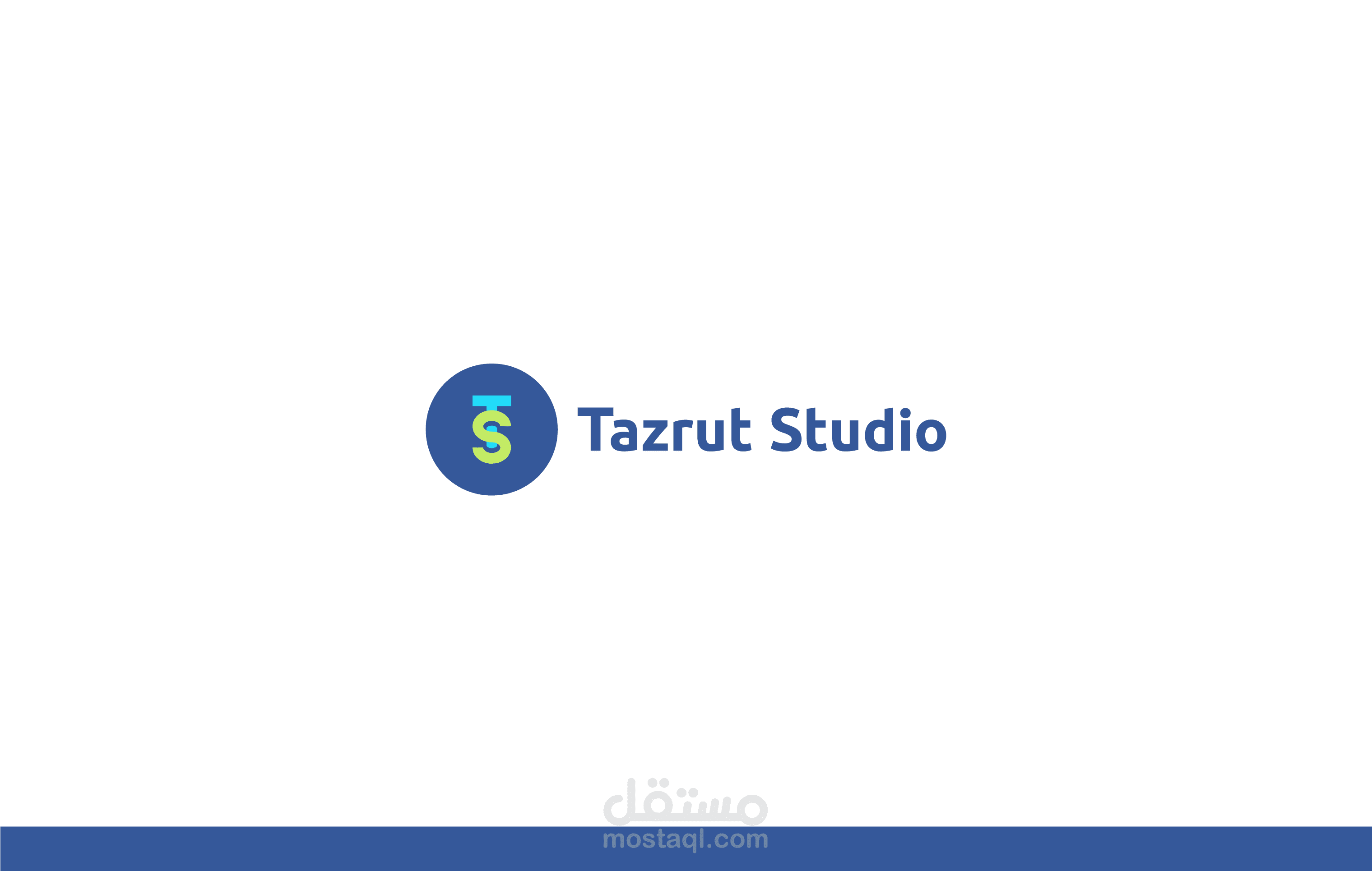 تصميم شعار استوديو  Tazrut لتطوير الألعاب