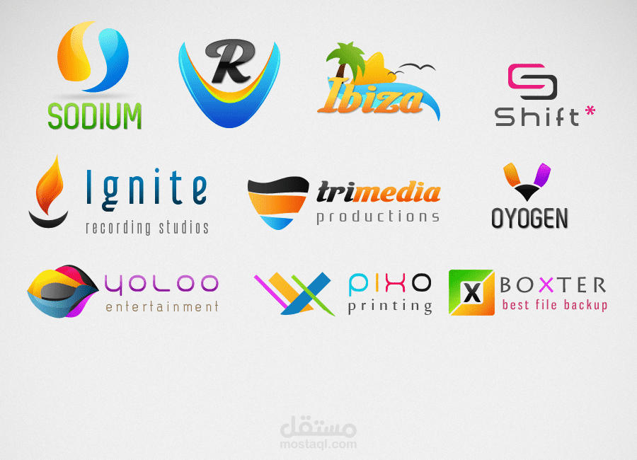 مجموعة لوجات 