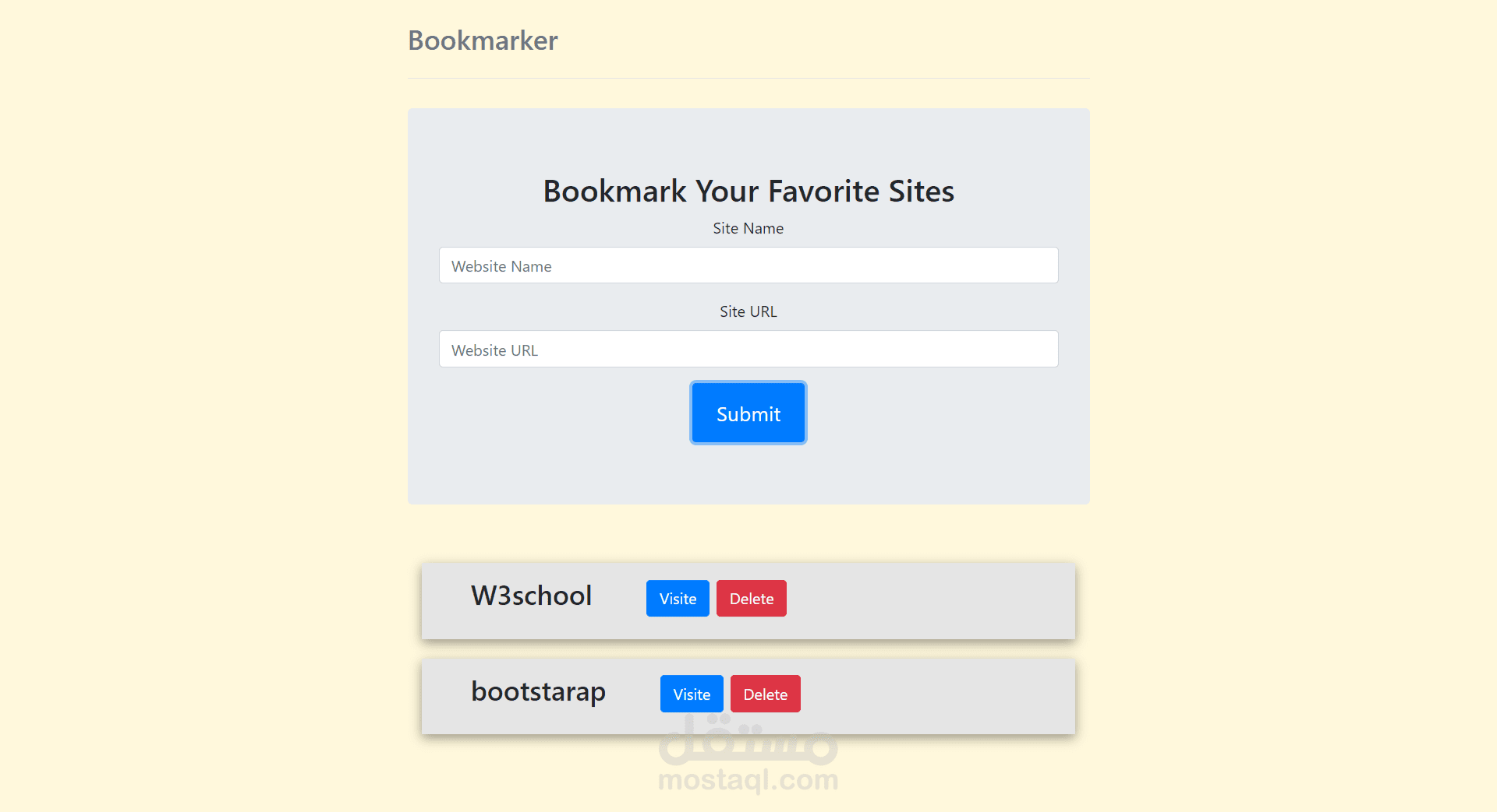 simulate to bookmark