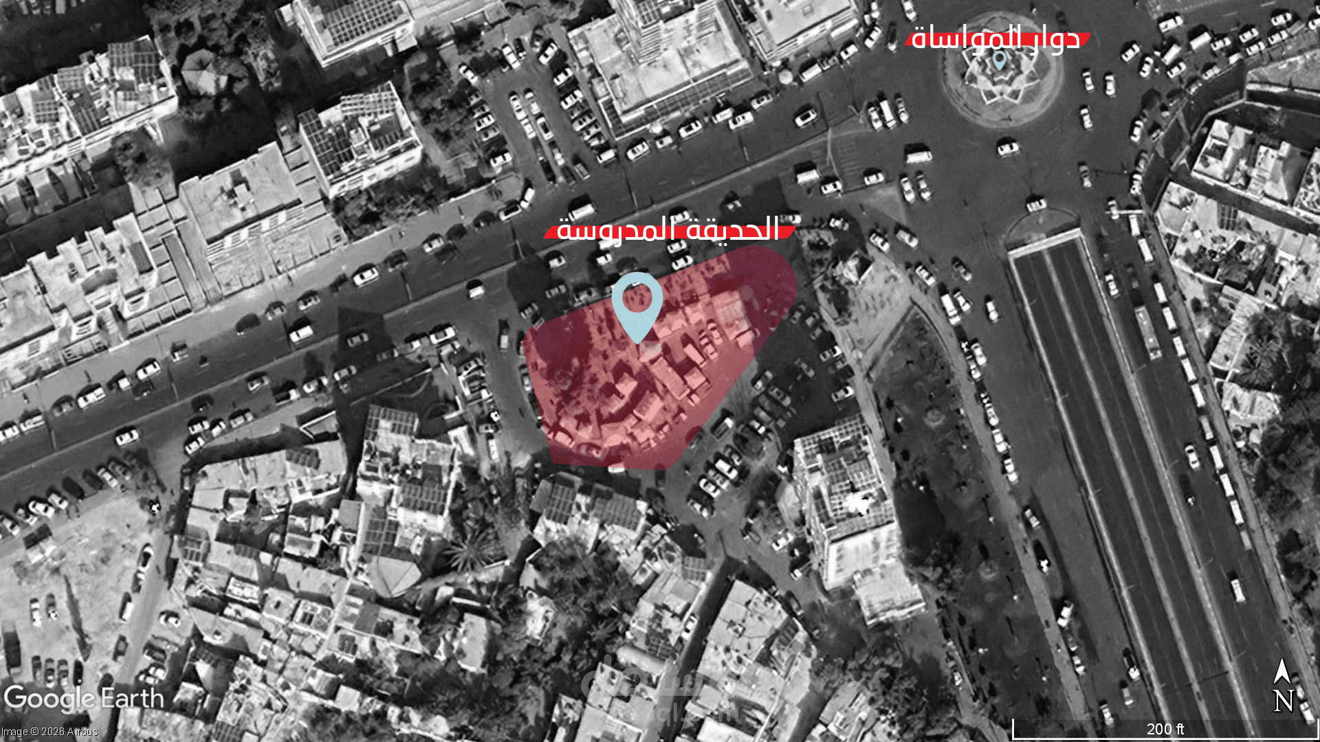 تصميم حديقة حضرية ضمن نسيج عمراني