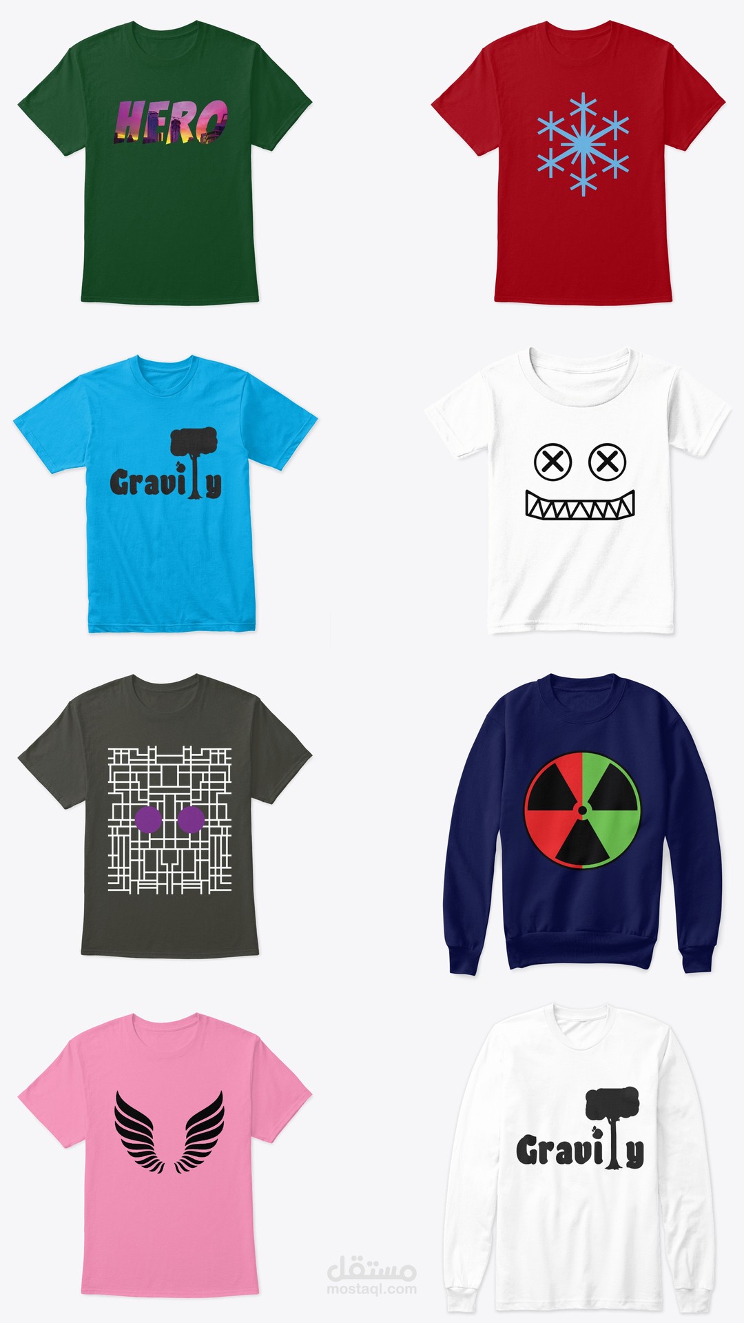 تصاميم تيشرتات
