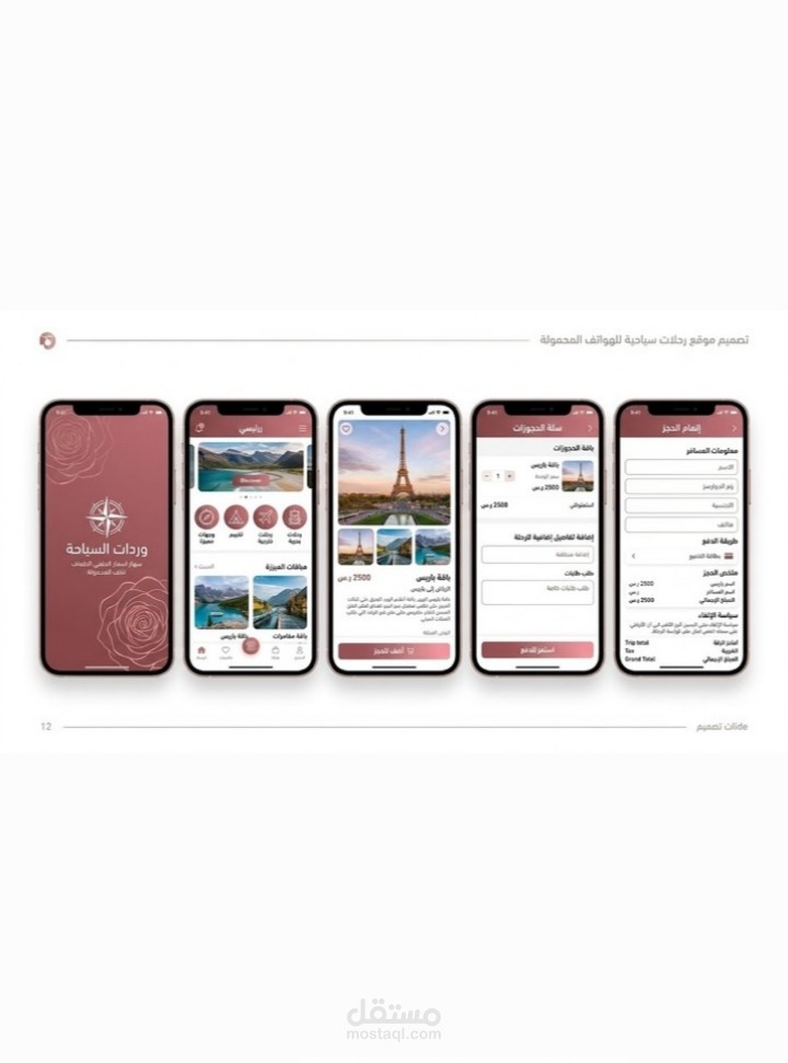 موقع حجز الرحلات والسفرات السياحية مع لوحة إدارة متكاملة (Tour & Travel Booking System)