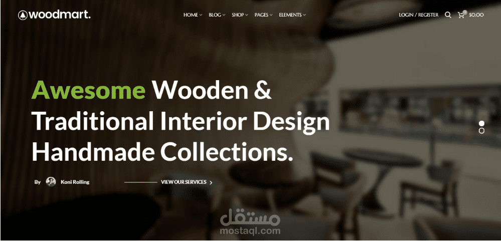 تصميم موقع لشركة سياحية باستخدام WordPress