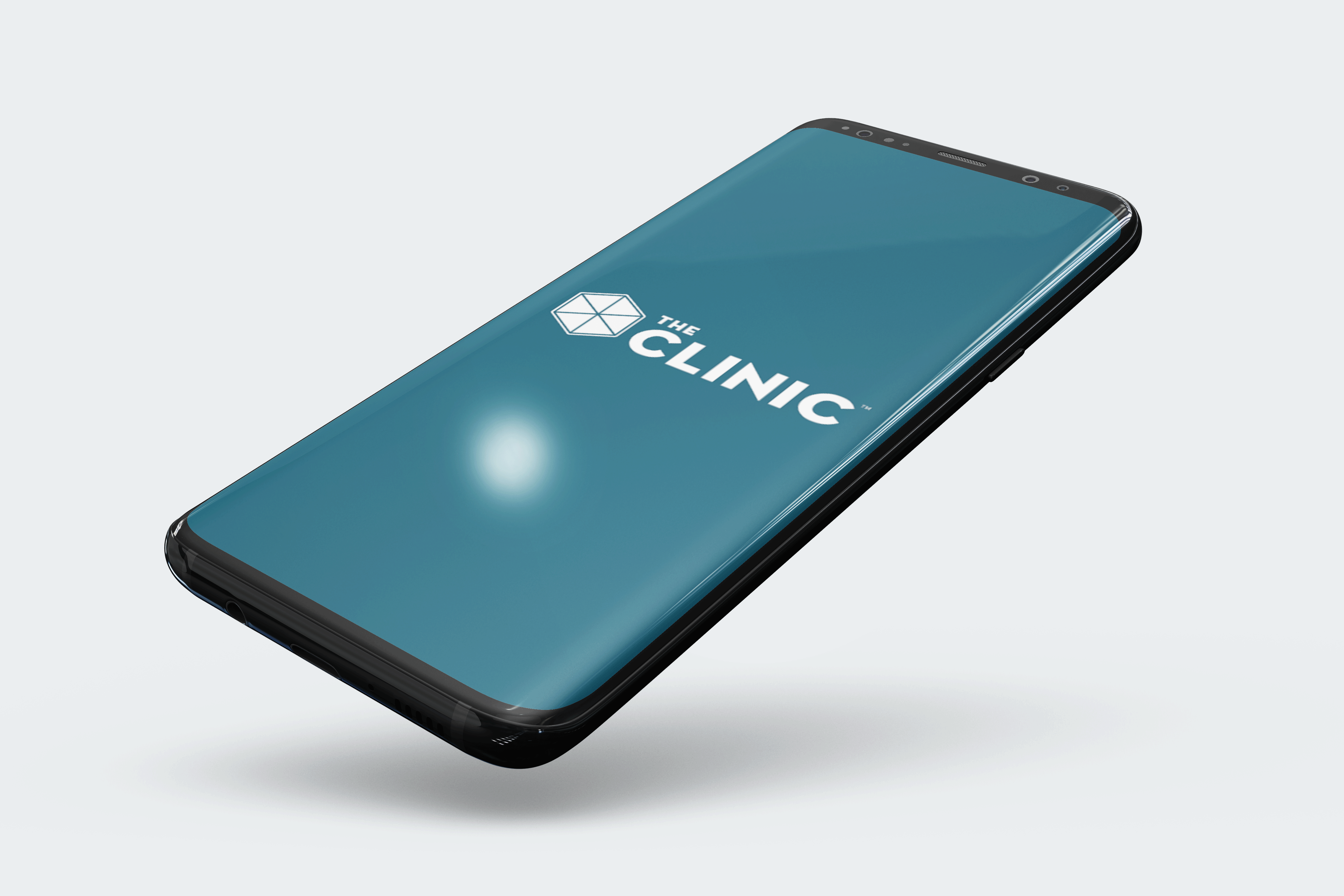 تصميم واجهات تطبيق clinic لحجز مواعيد عيادة أسنان