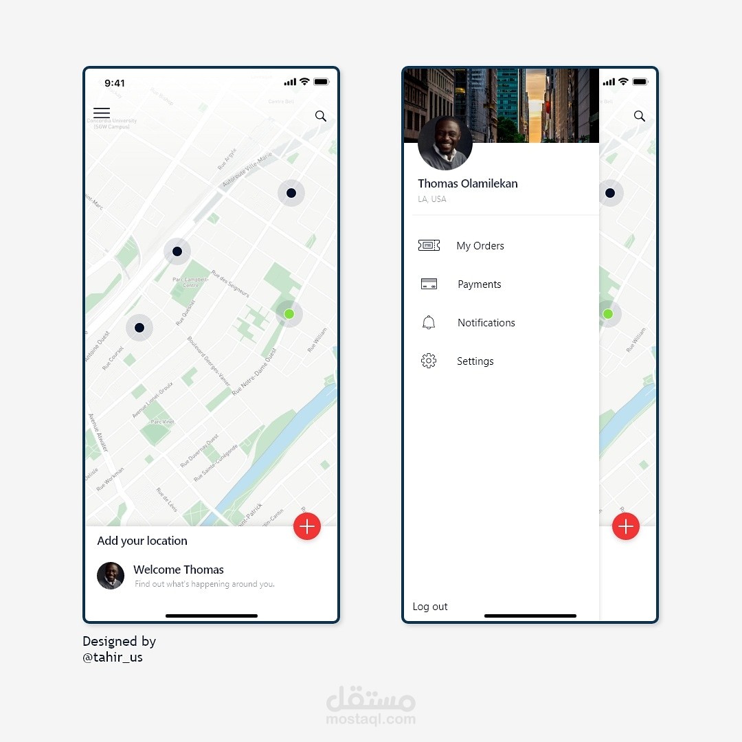 تصميم واجهات المستخدم لتطبيقات اندرويد وآيفون