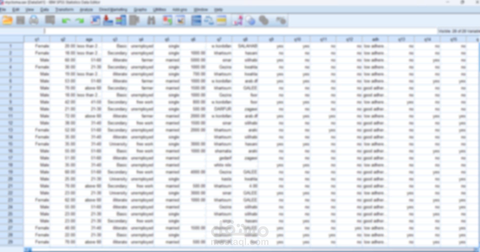 data analysis for medical research