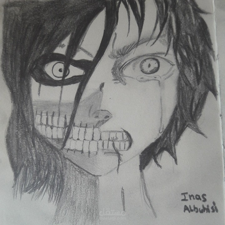 رسم لشخصية خيالية