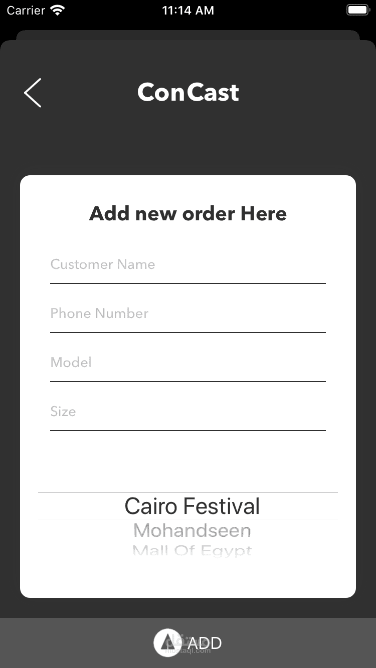 ConCast App
