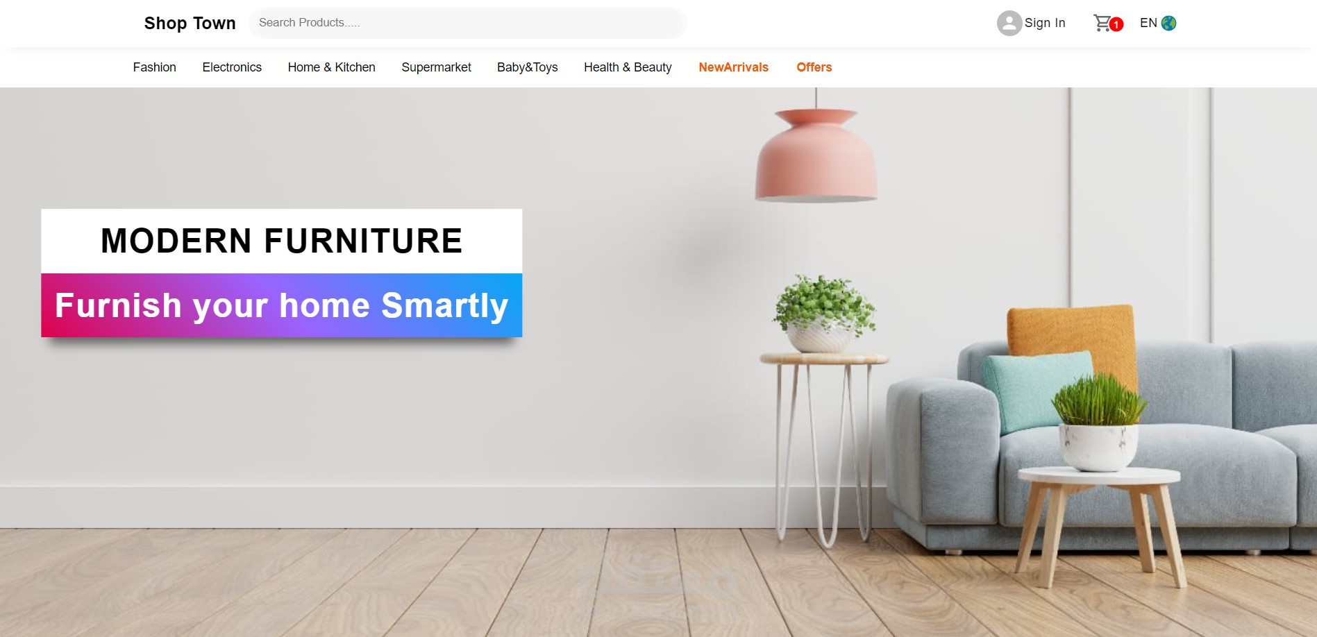 ( ShopTown ( E-commerce Web App