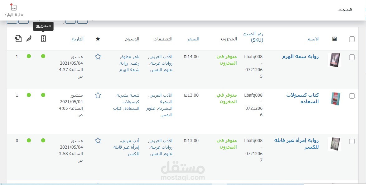 وصف مناسب لSEO لمجموعة من الكتب