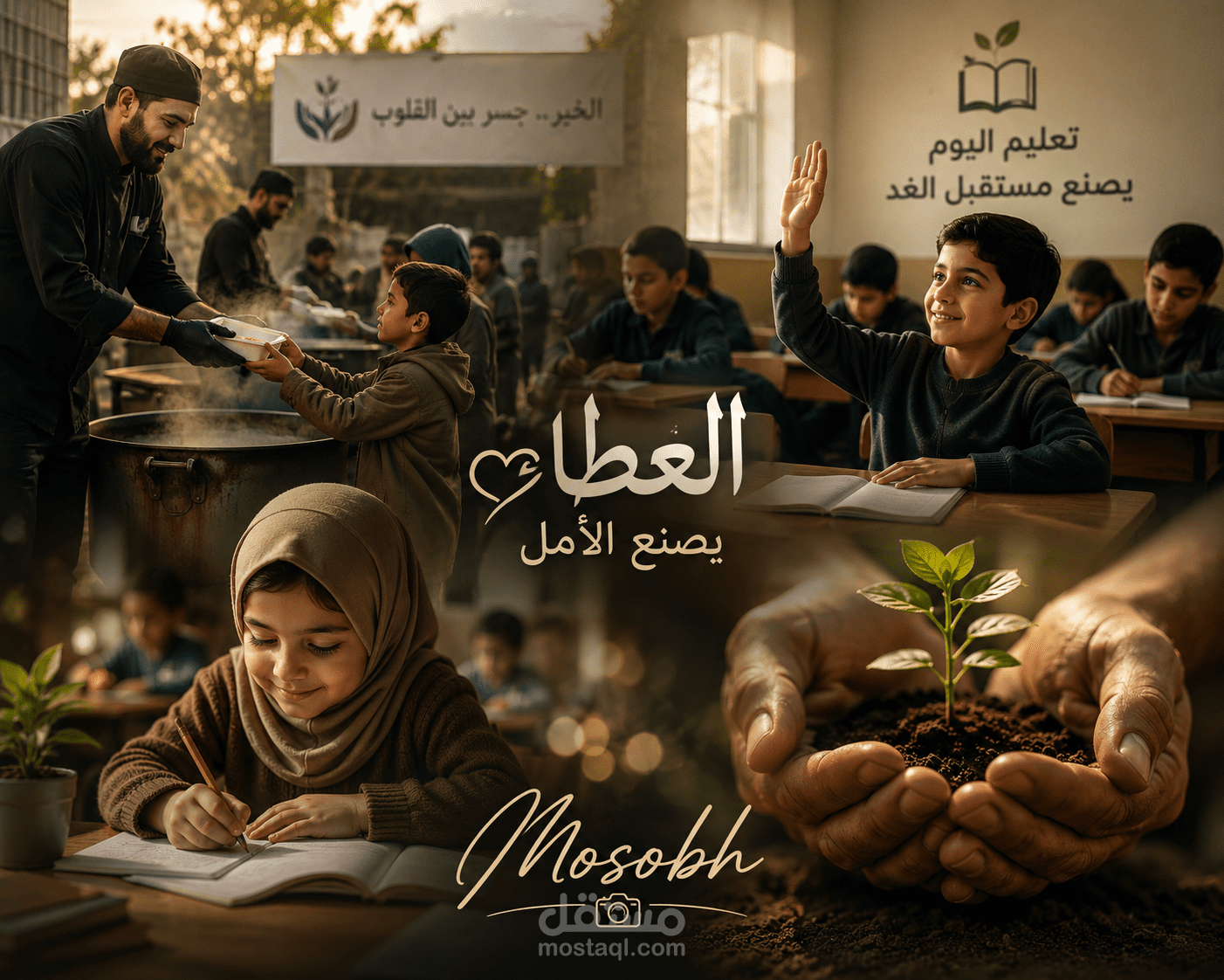 تصوير ومونتاج اعمال خيرية