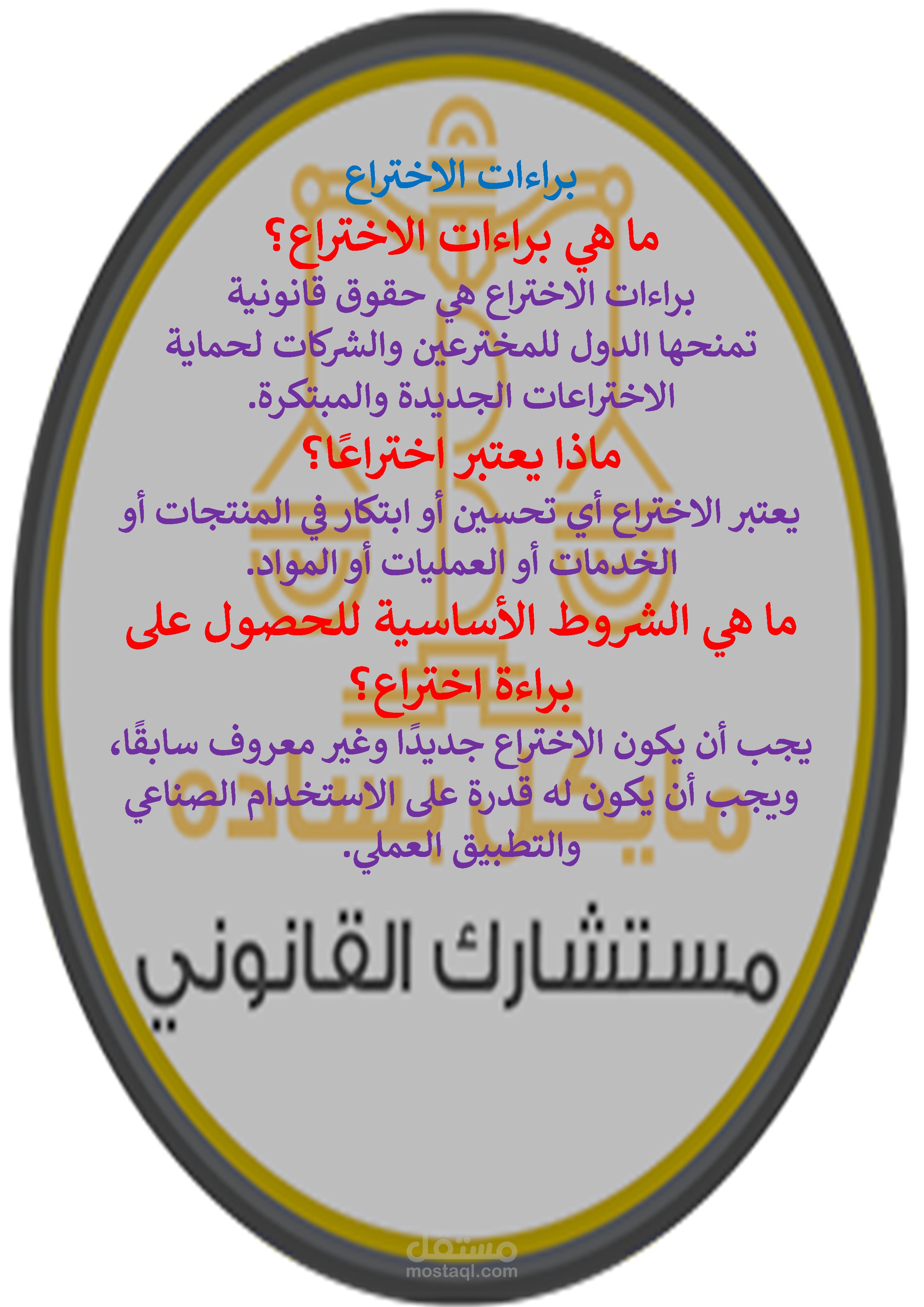 براءات الاختراع