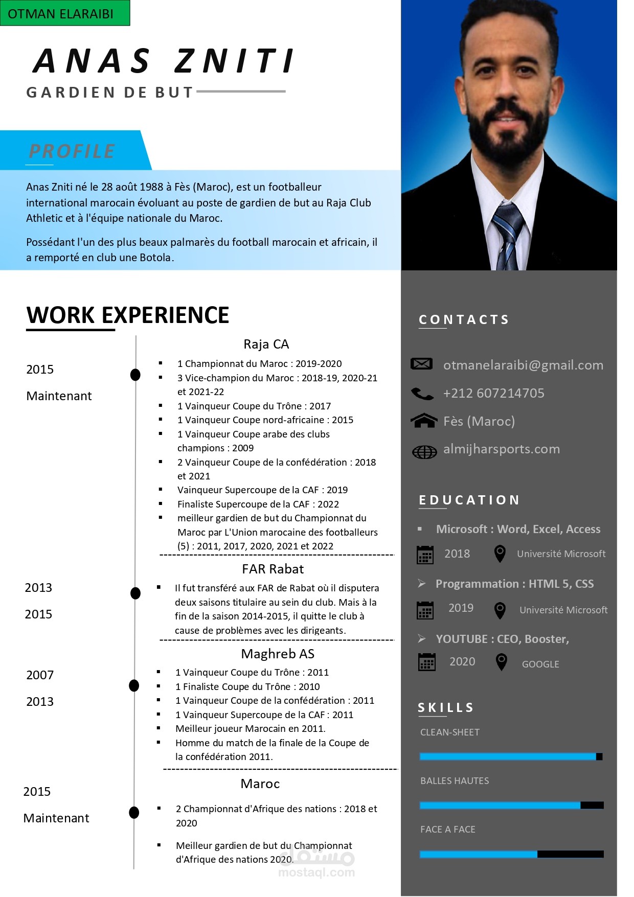 بعض تصاميمي للسير الذاتية -  Some of my designs for CVs