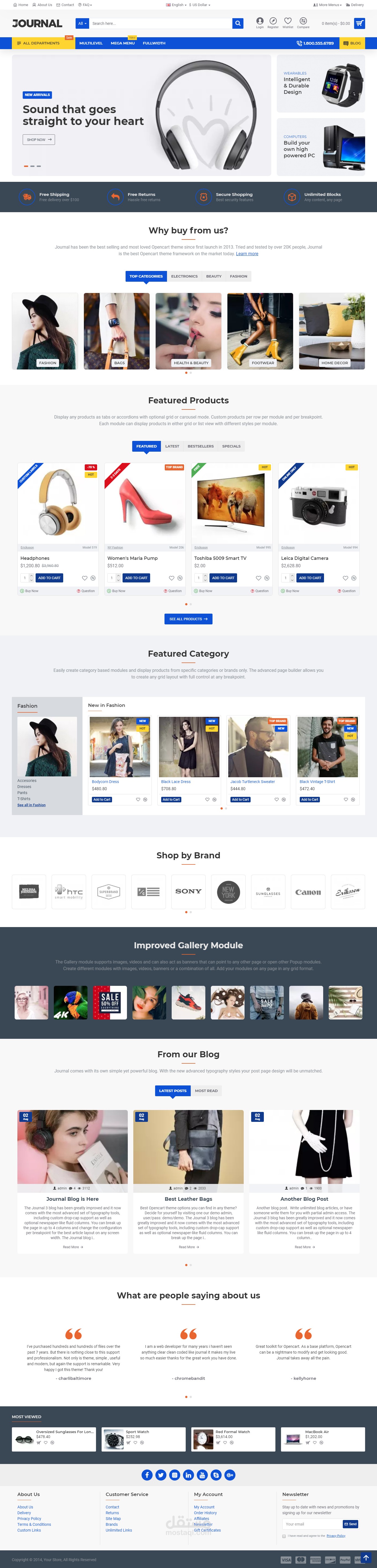 تصميم متجر الكتروني متكامل