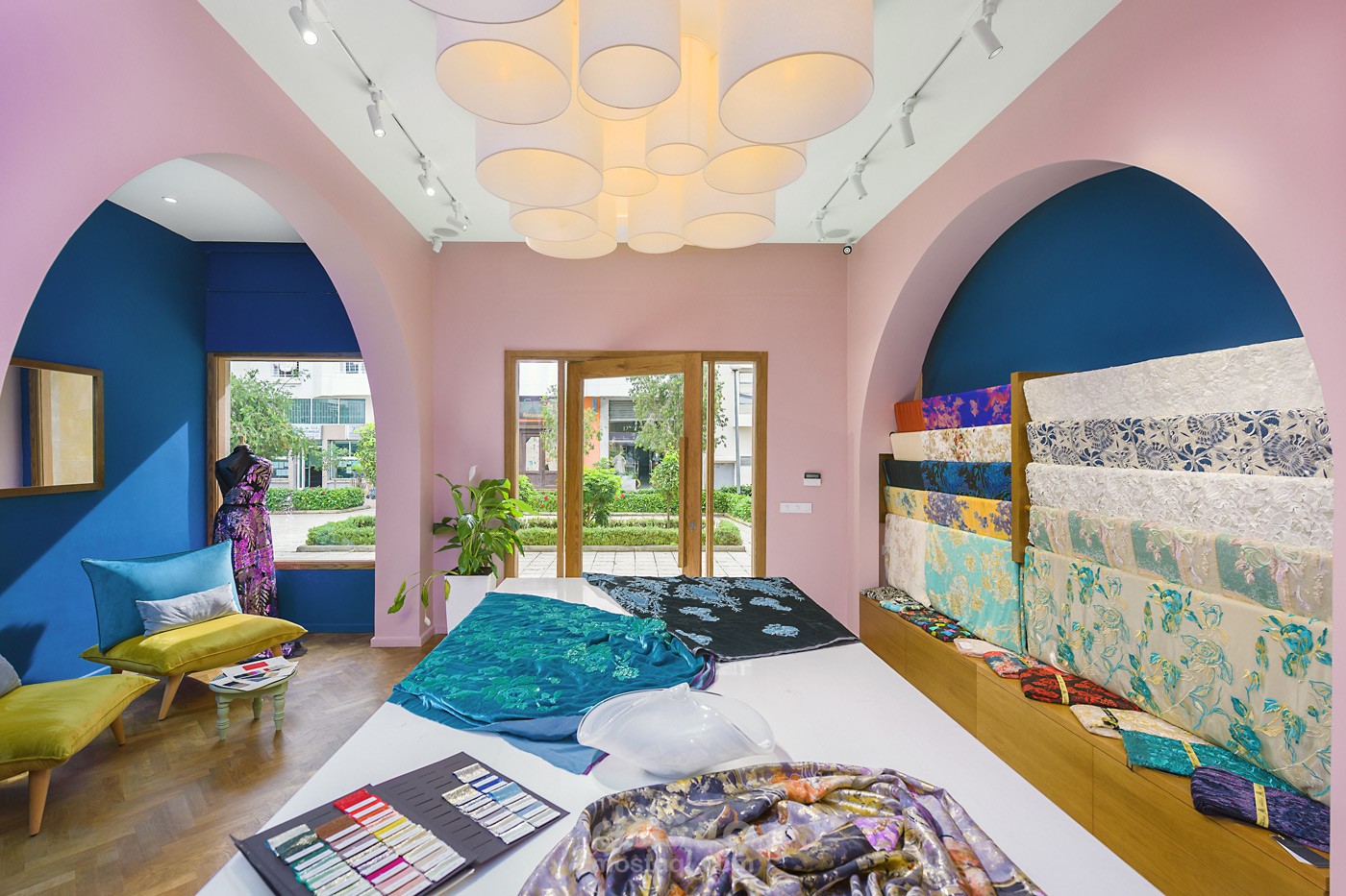 متجر لأقمشة