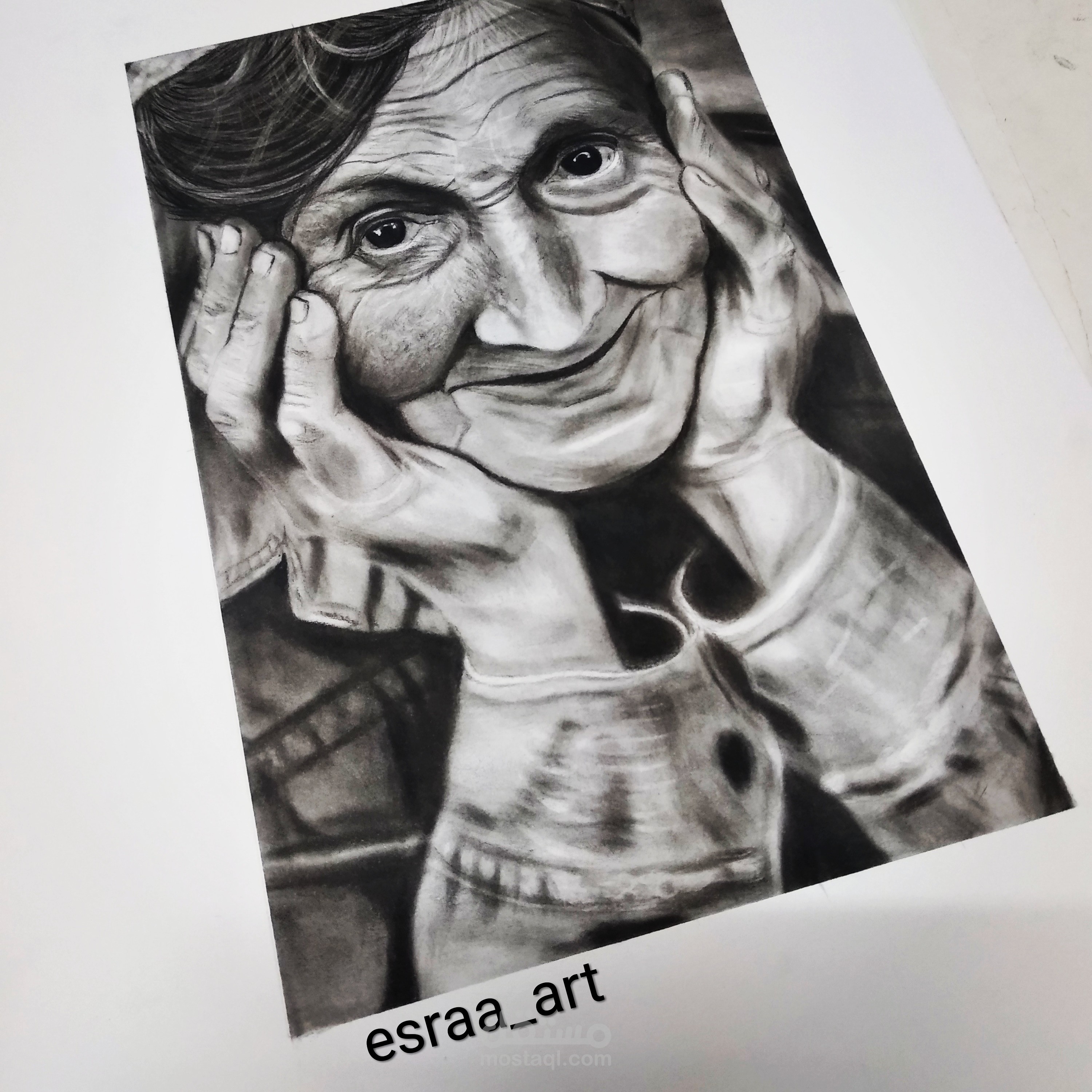 برسم بورتريه بدقة عالية