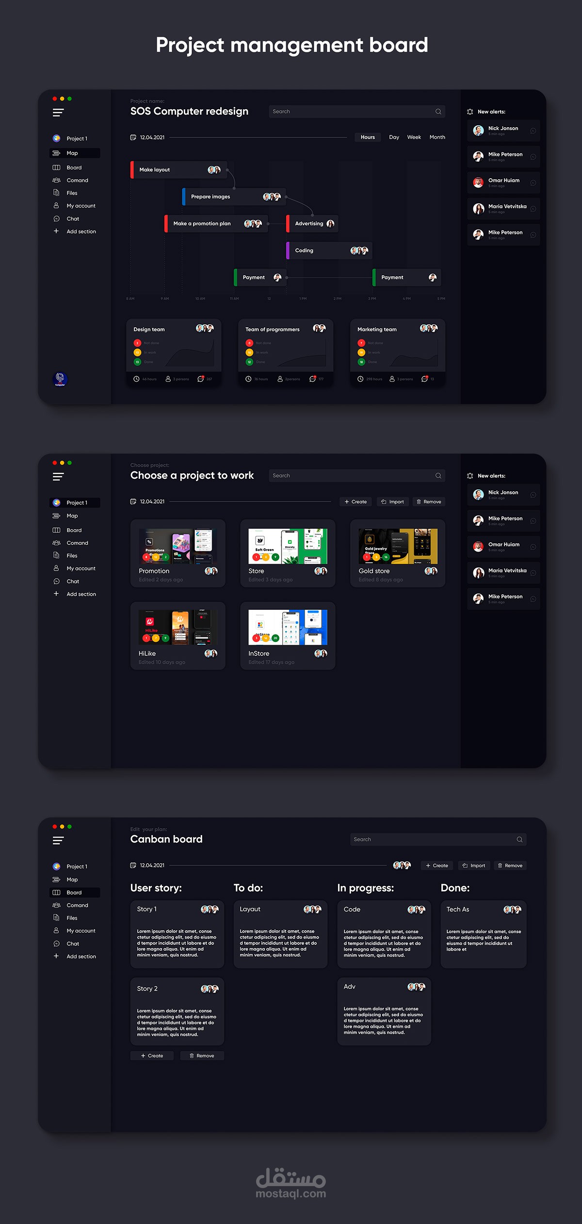 dashboard Management