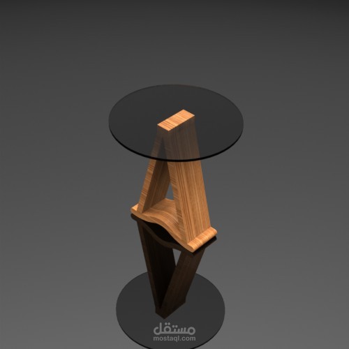 تصميم طاولة خشبية مميزة وعصرية (Wooden Table)