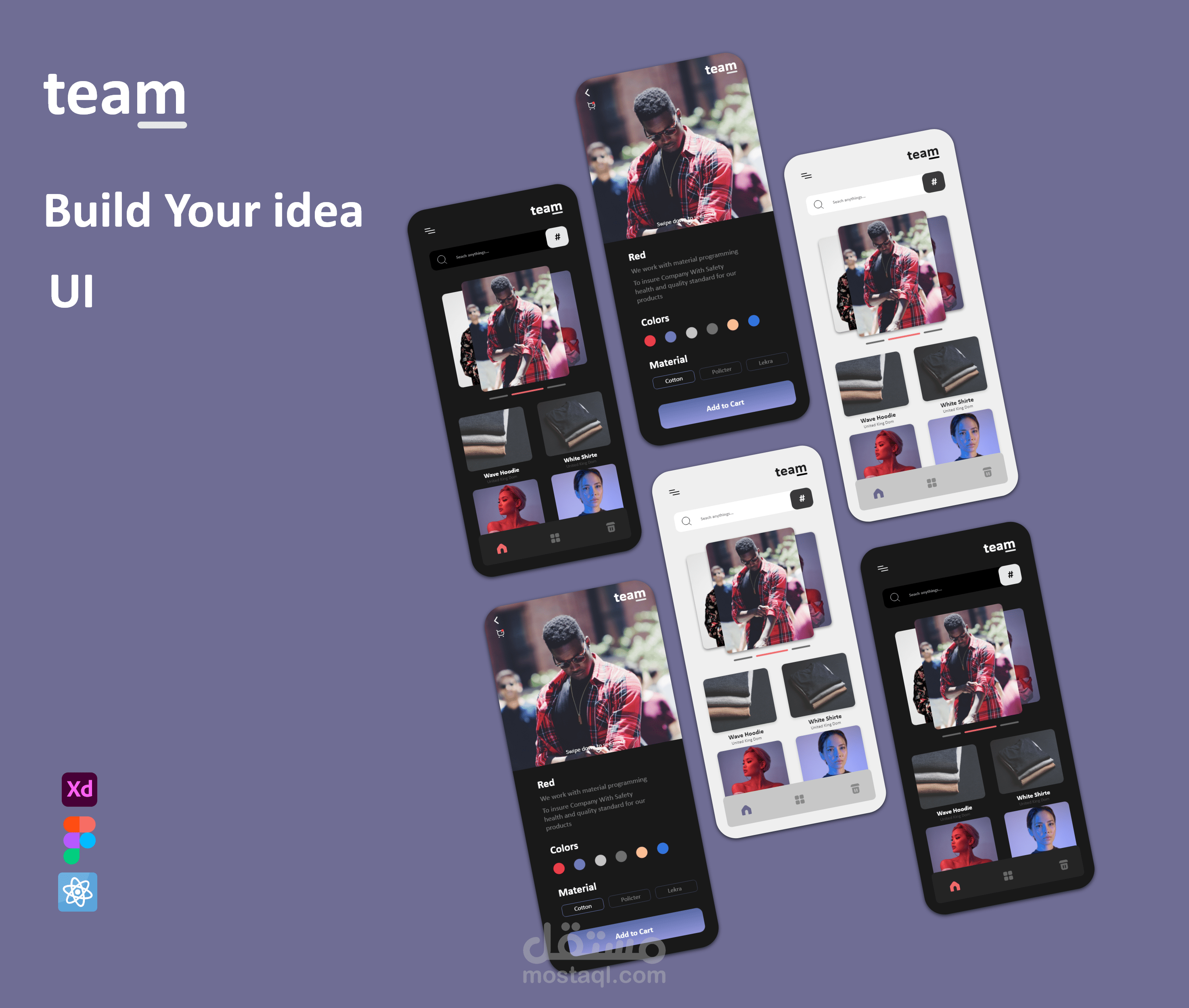 Mobile  application UI
