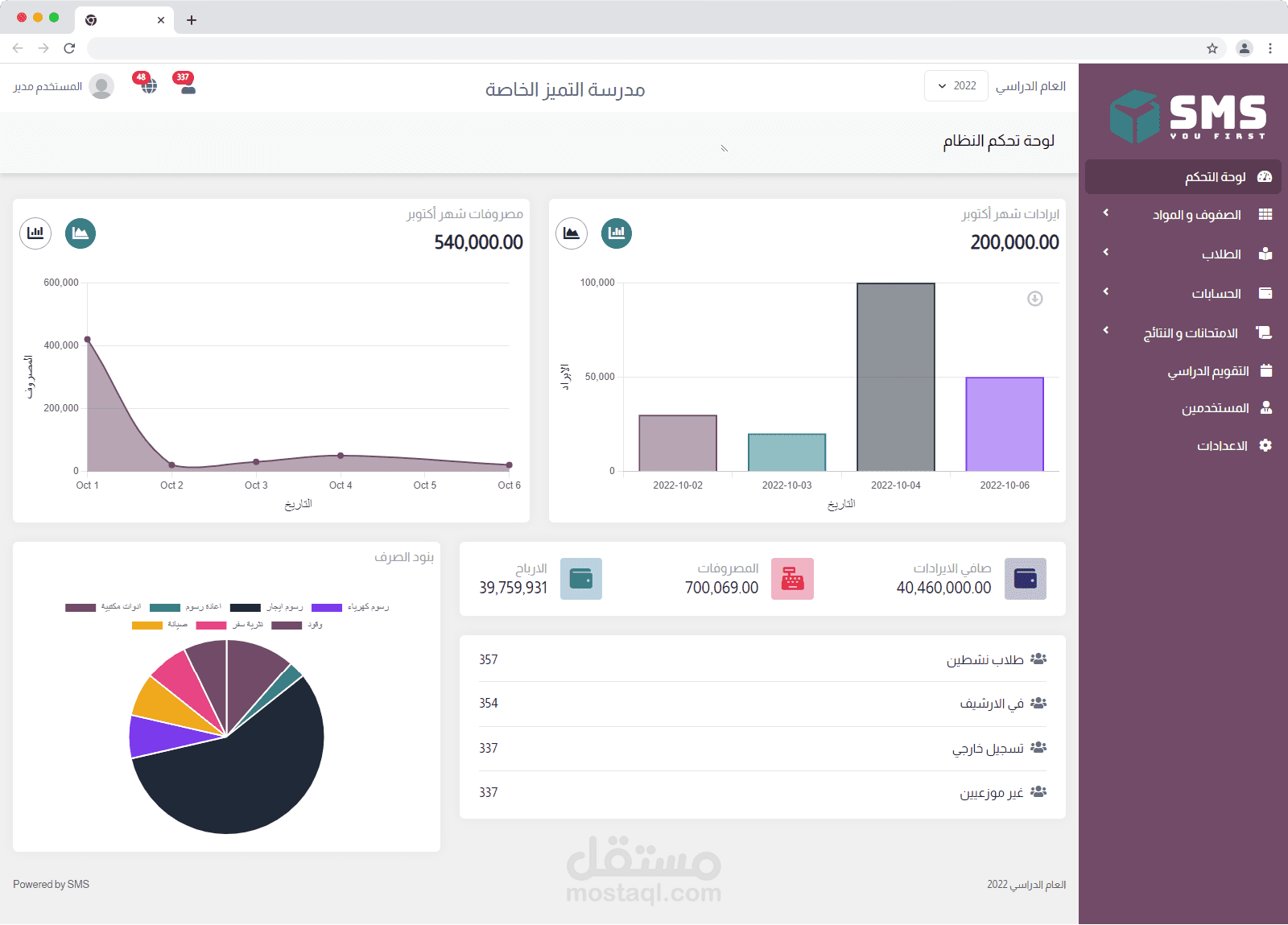 نظام ادارة المدارس