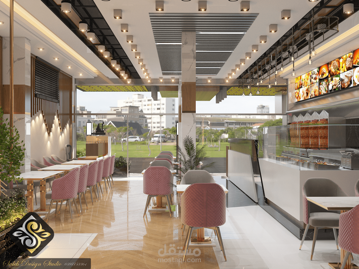 تصميم مطعم مودرن