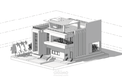 تصميم فيلا مودرن