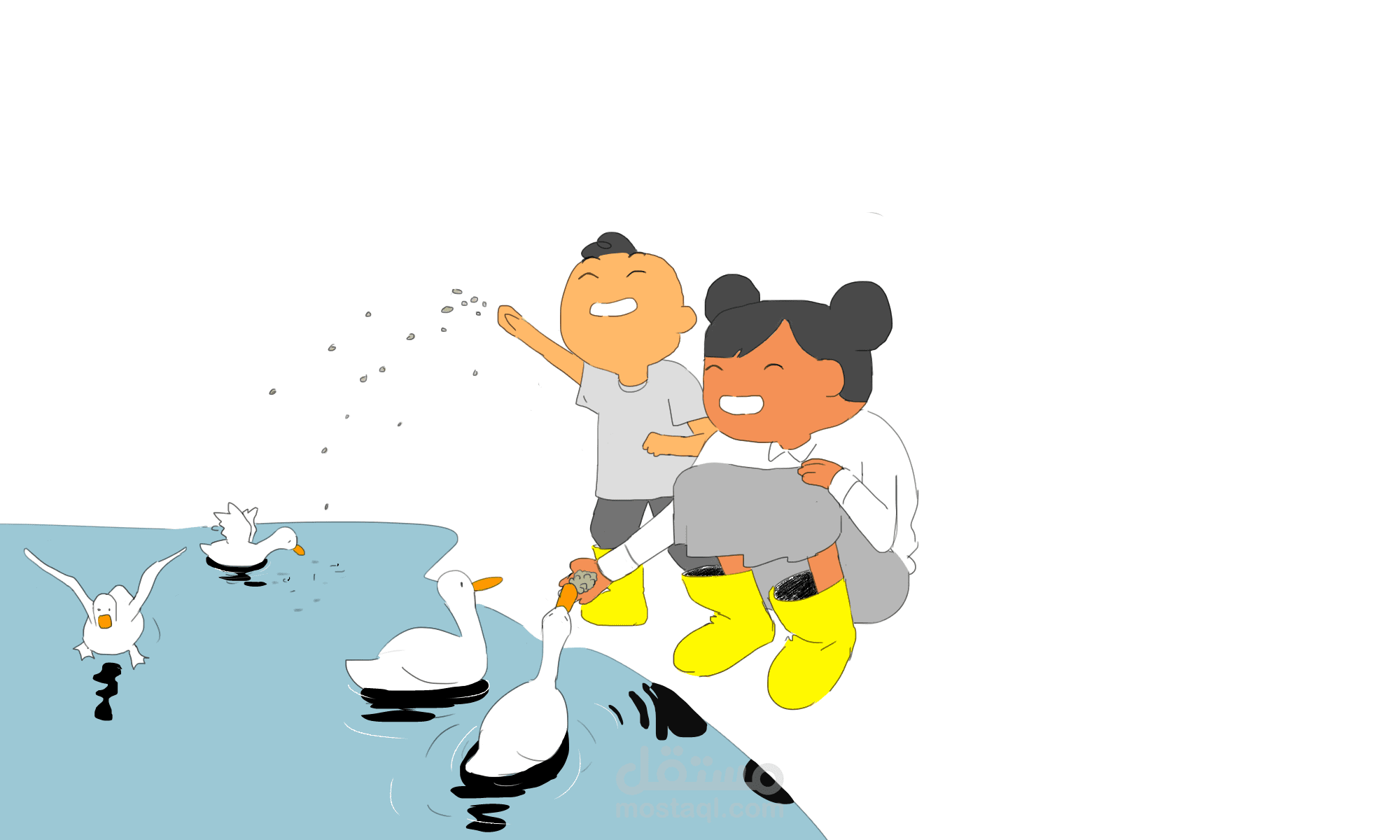 رسومات قصص اطفال | children illustration