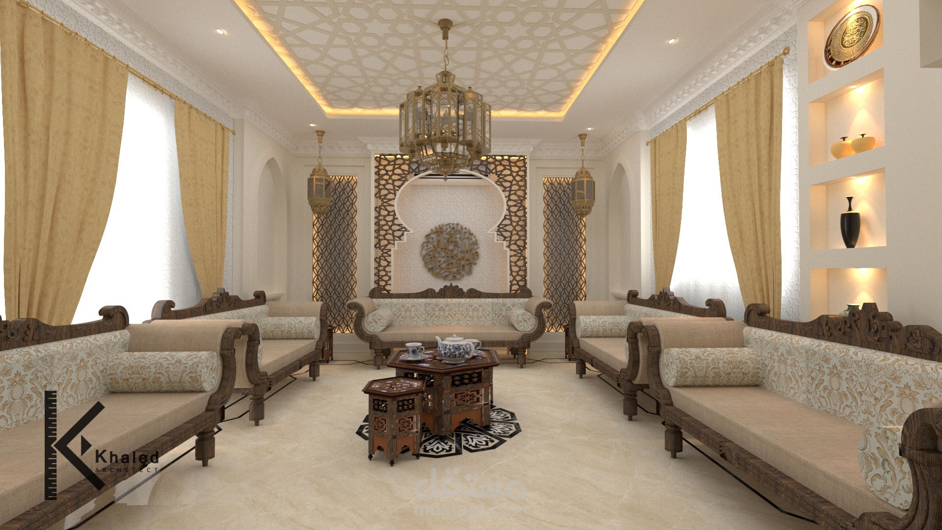 مجلس رجال على الطراز الاسلامي