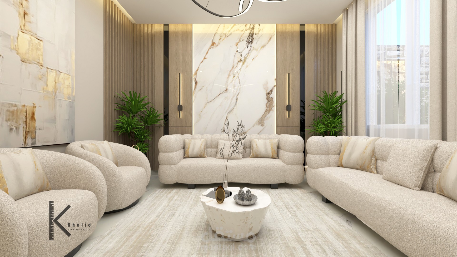 شقه طراز مودرن walkthrough animation