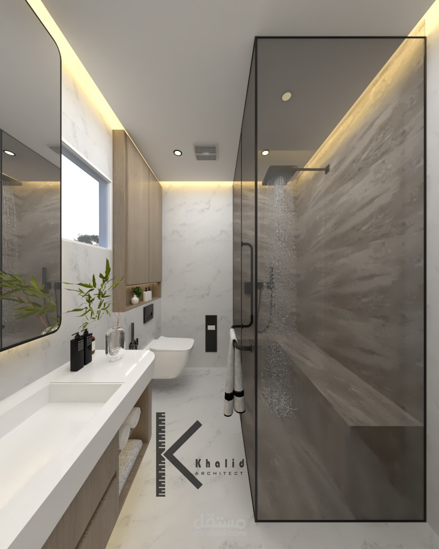 دورات مياه مودرن