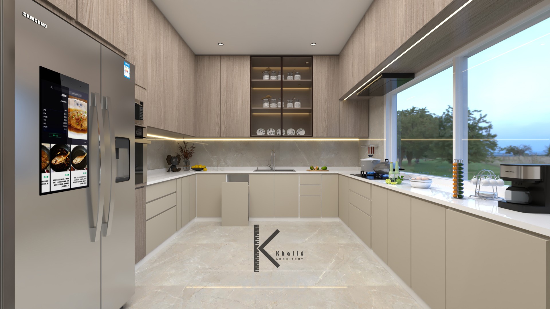 مطبخ على الطراز المودرن