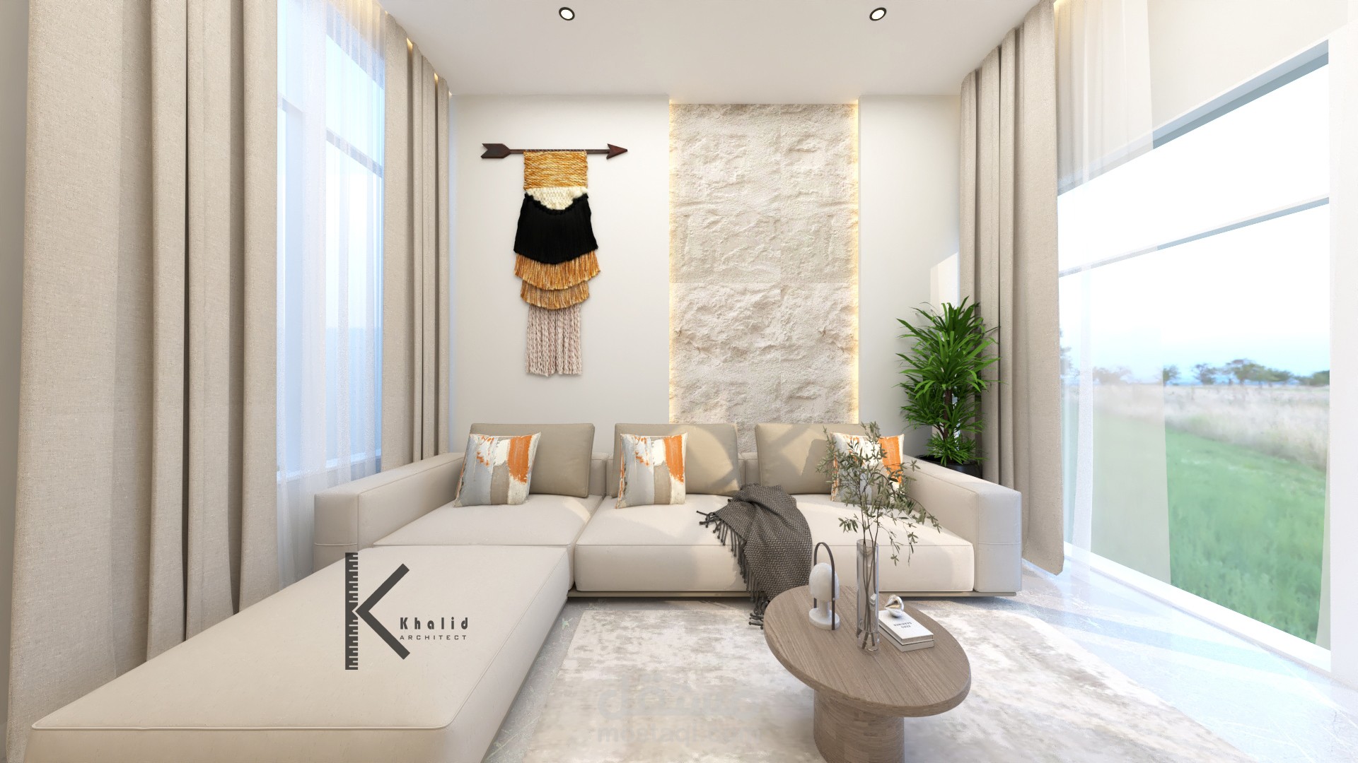 غرفة نوم ماستر وملحقاتها