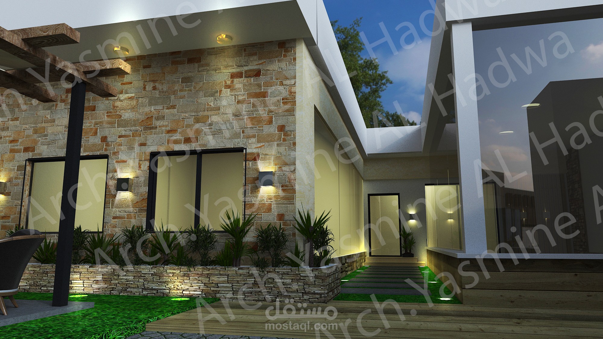 تصميم شاليه