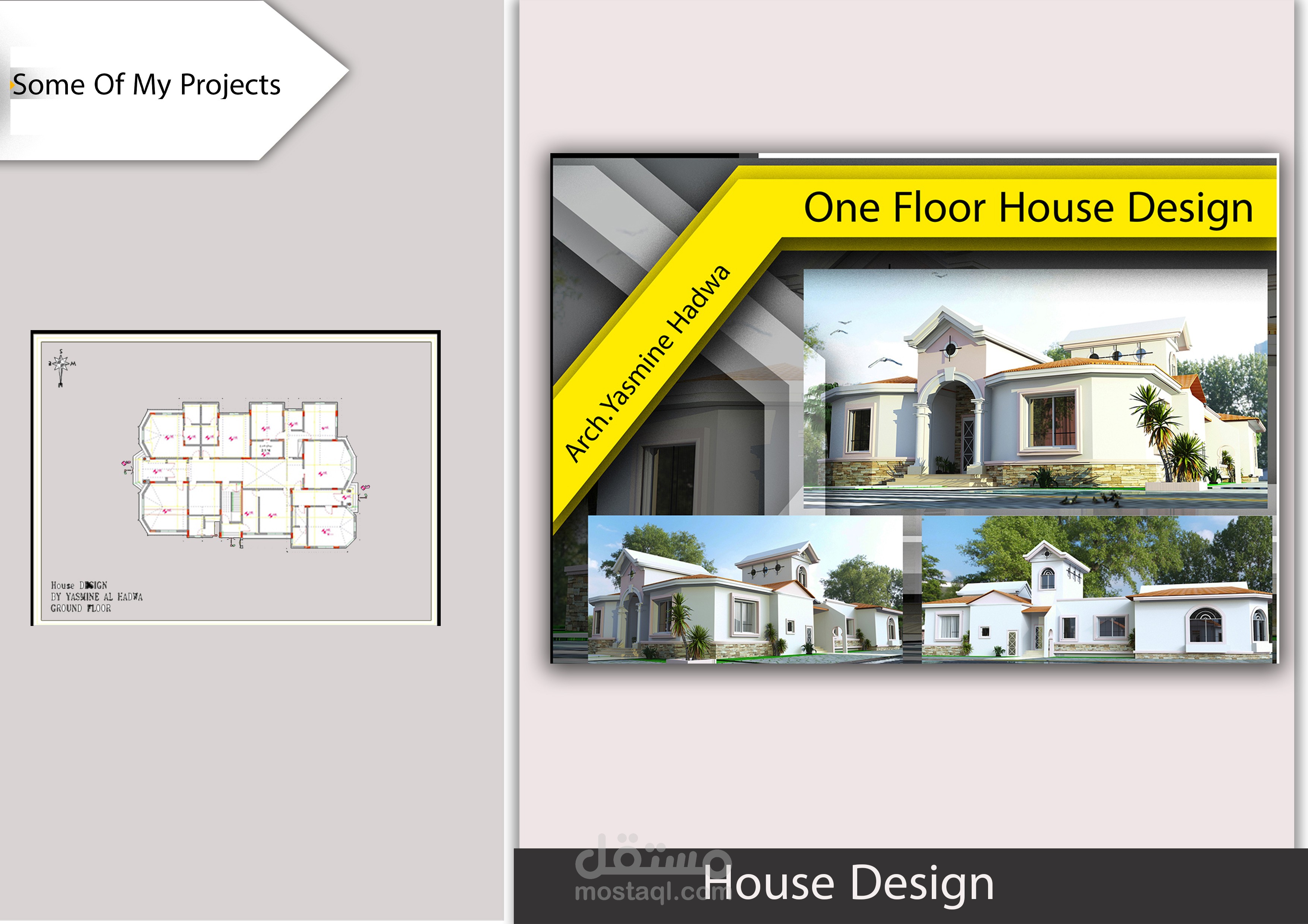 تصميم كلاسيكي لمنزل في المملكة العربية السعودية