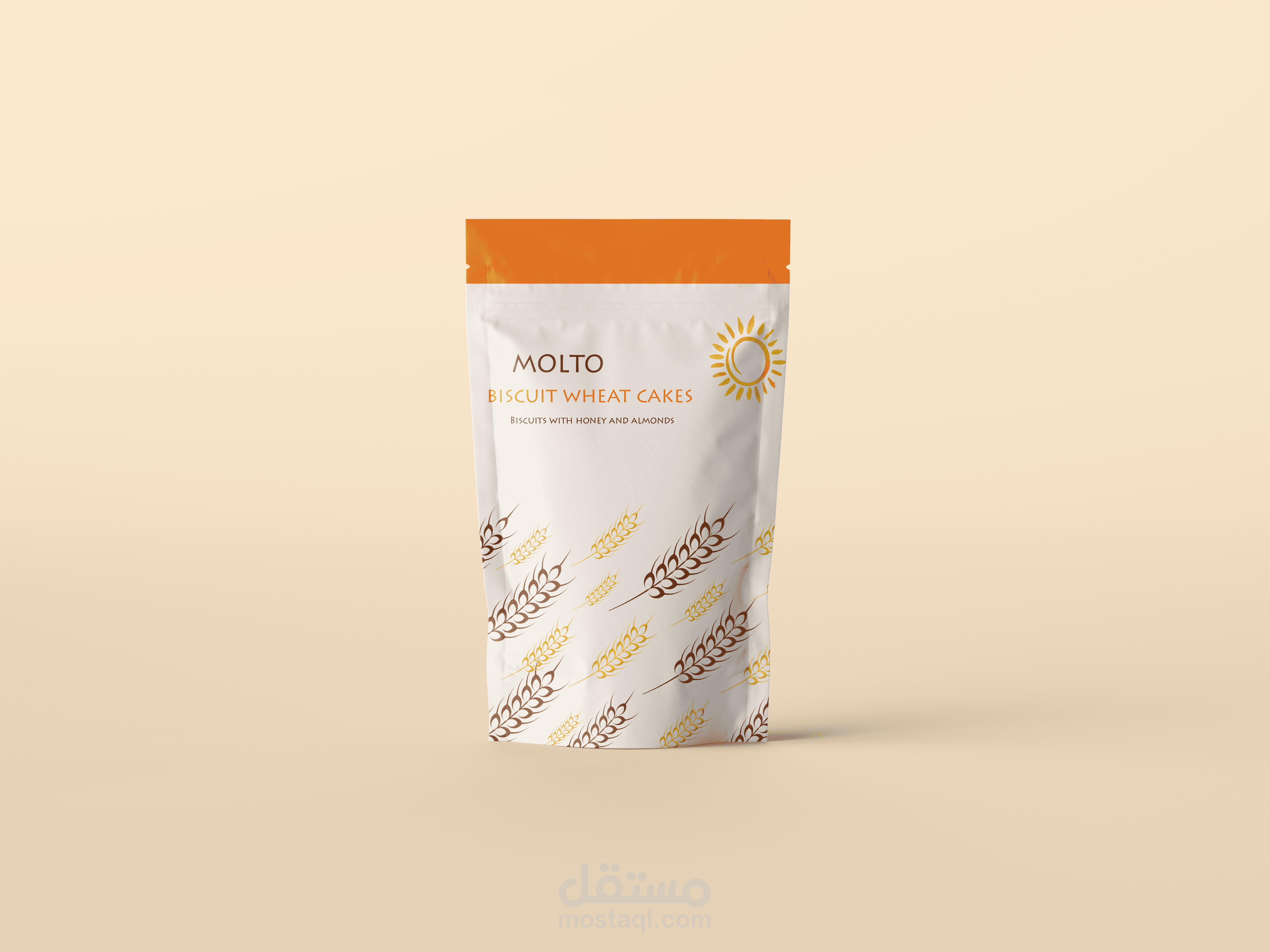 غلاف لشركة منتج غذائي (مولتو)