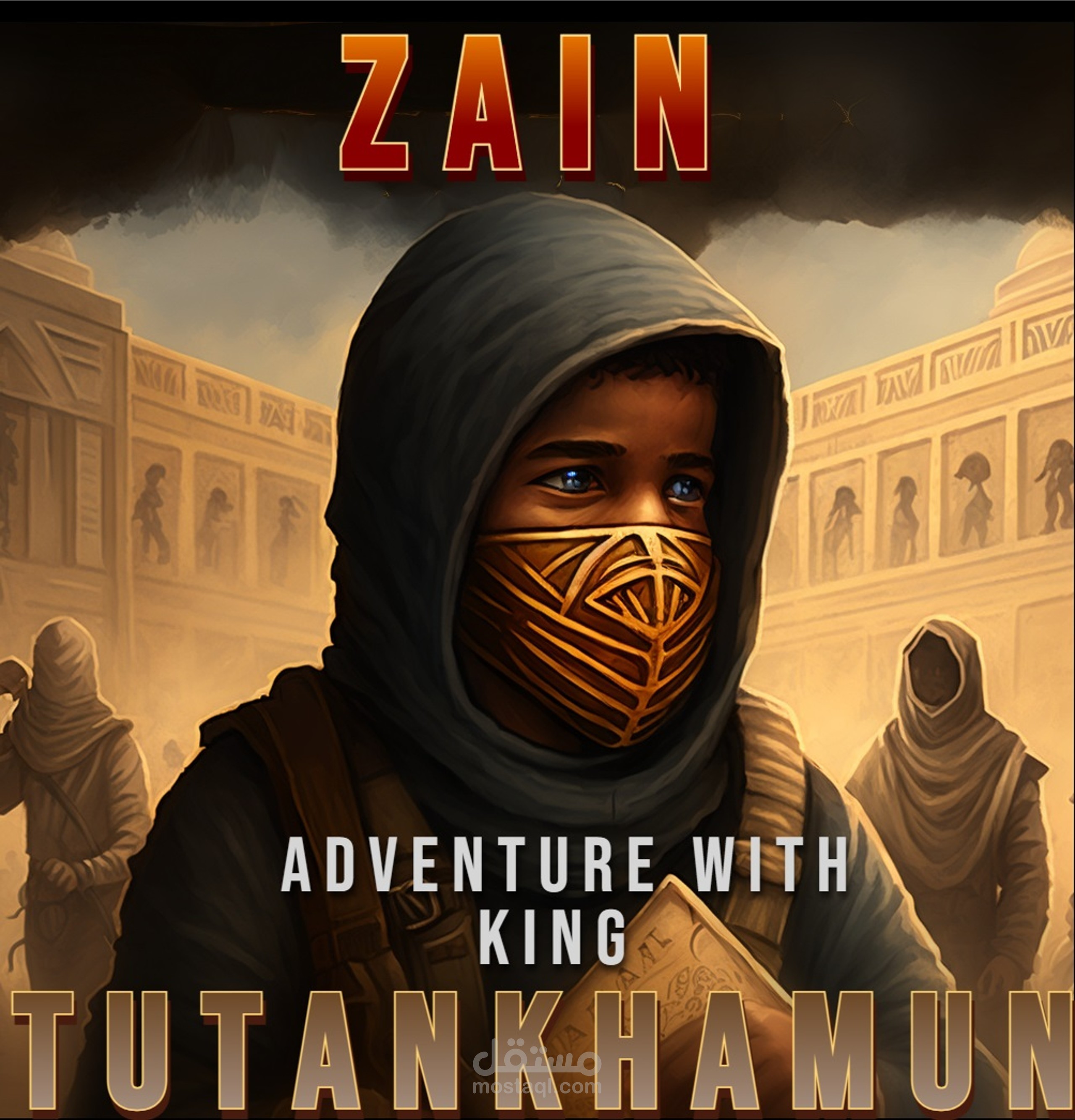 Zain's adventure with King Tutankhamun