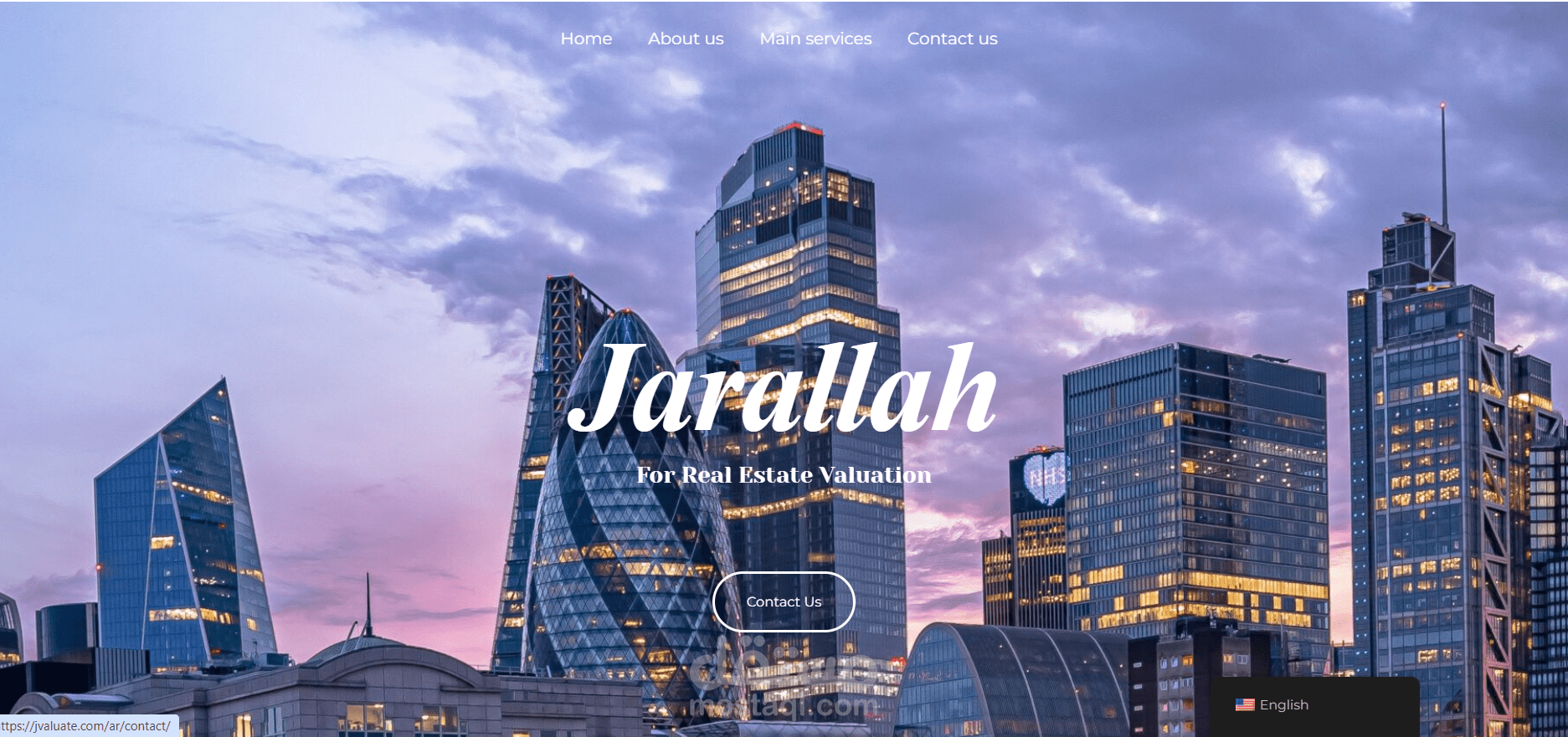 موقع شركة جارالله للتقييم العقارى