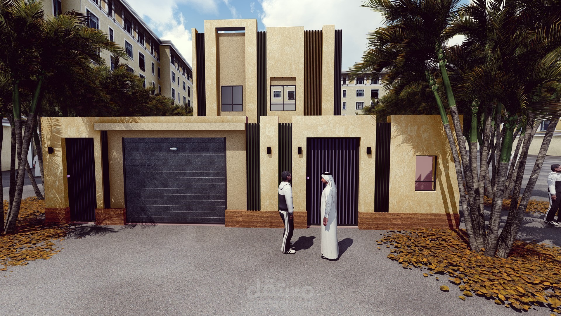 تصميم واجهة فيلا