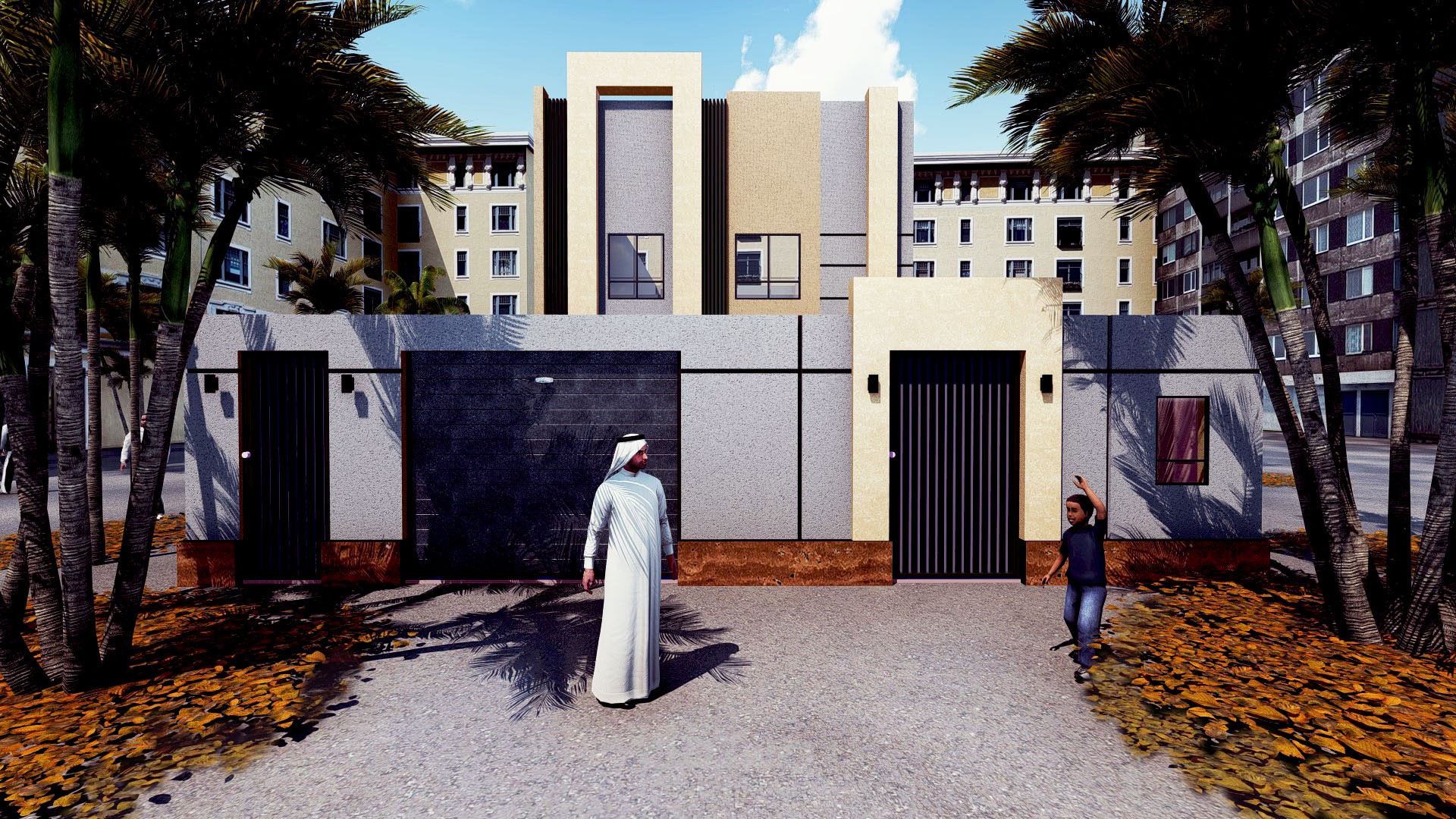 تصميم واجهة فيلا