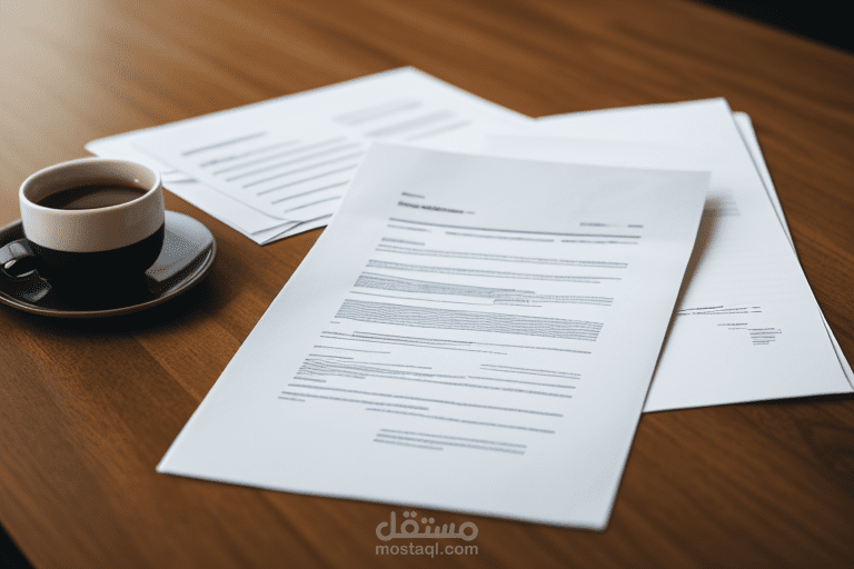 إنشاء سيرة ذاتية إحترافية + Cover letter بنظام ATS Resume