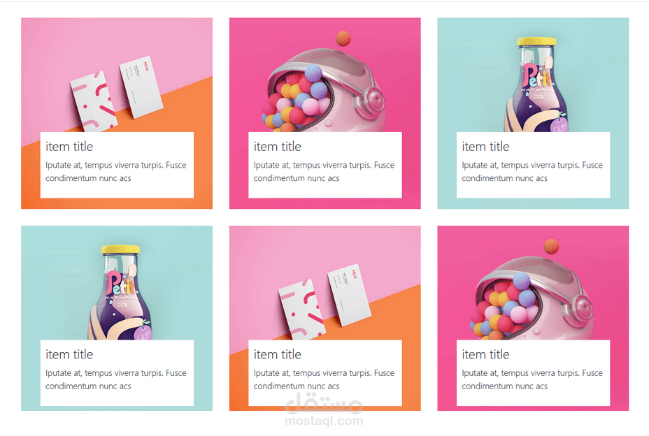 DOM-website-template