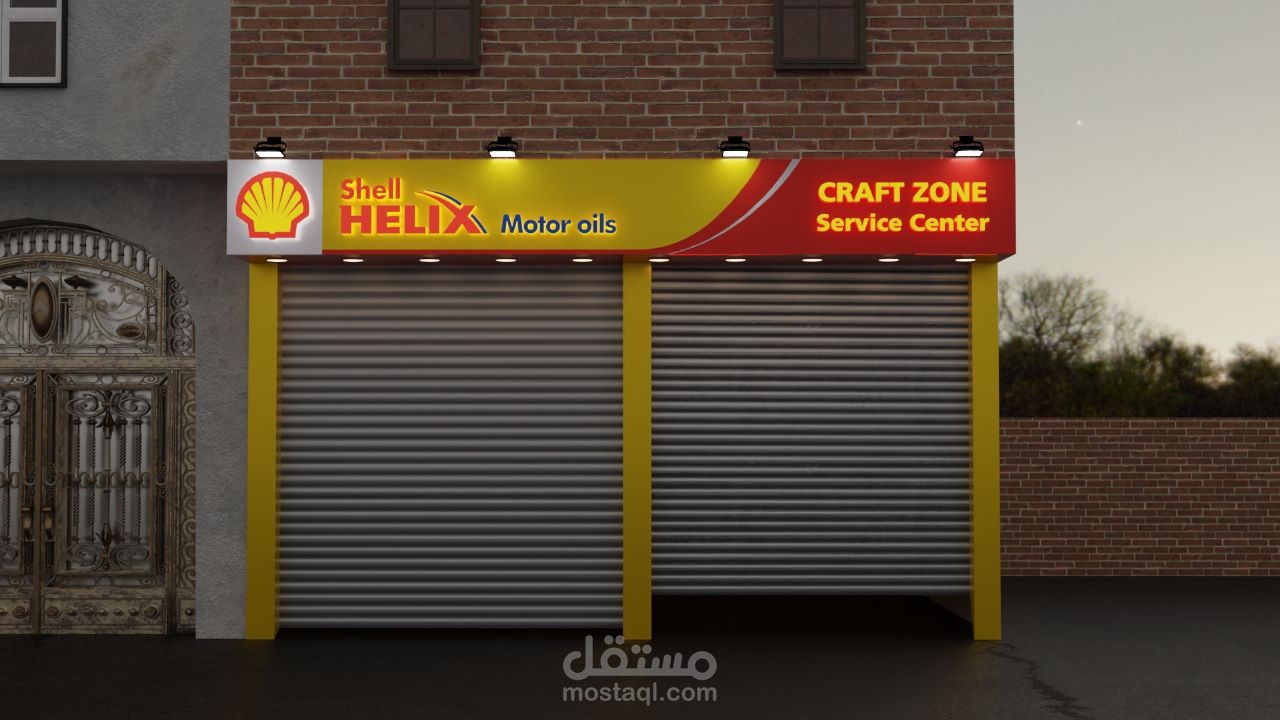 تصميم محلات 3D تعكس هوية علامتك التجارية