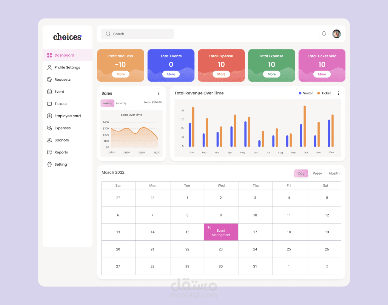 Dashboard