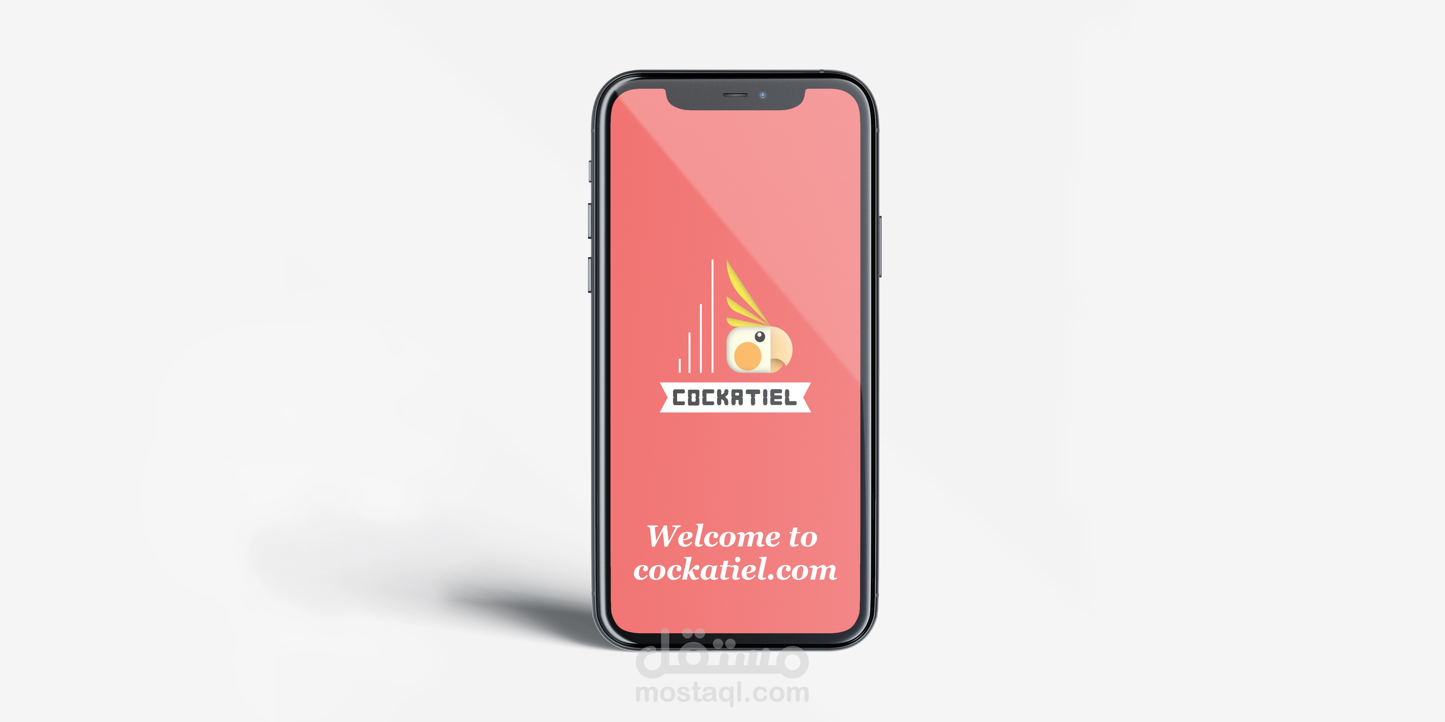 لوجو لموقع مختص بطيور الكوكتيل