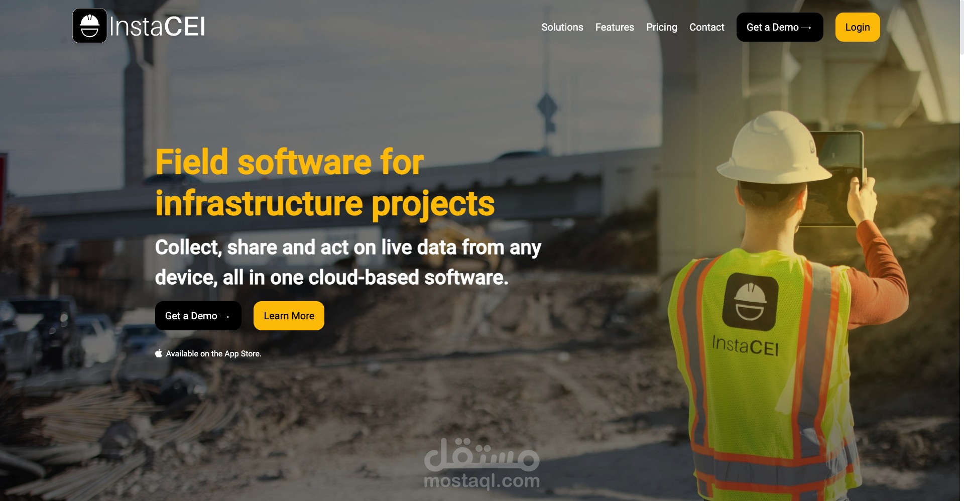 تطوير أنظمة Backend وواجهات برمجية لشركة InstaCEI