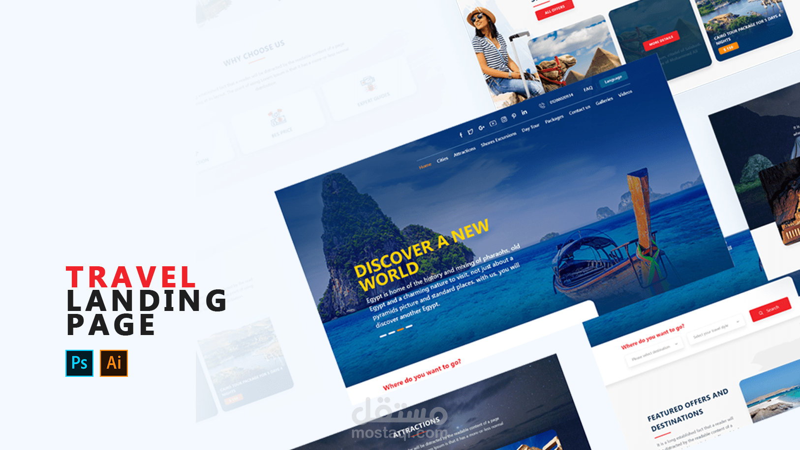 Travel Agency | Landing Page